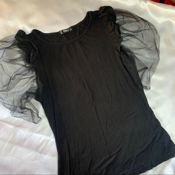 NWOT✨SHEIN Ruffle Top - Picture 3 of 7